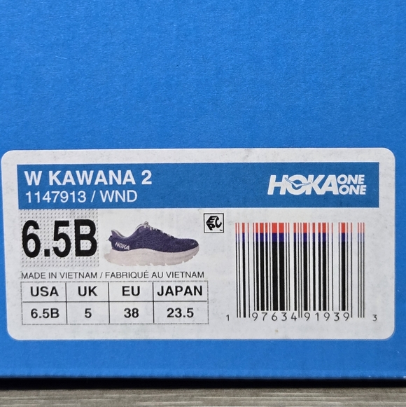 Hoka One One Kawana 2 Purple Women’s Size 6.5 1147913 WND New In Box - Picture 7 of 7